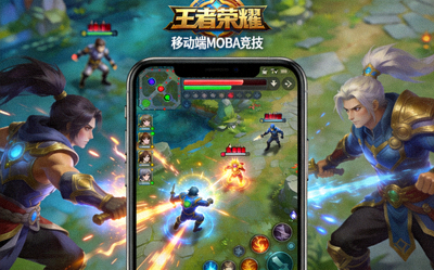 王者荣耀游戏画面展示，移动端MOBA竞技